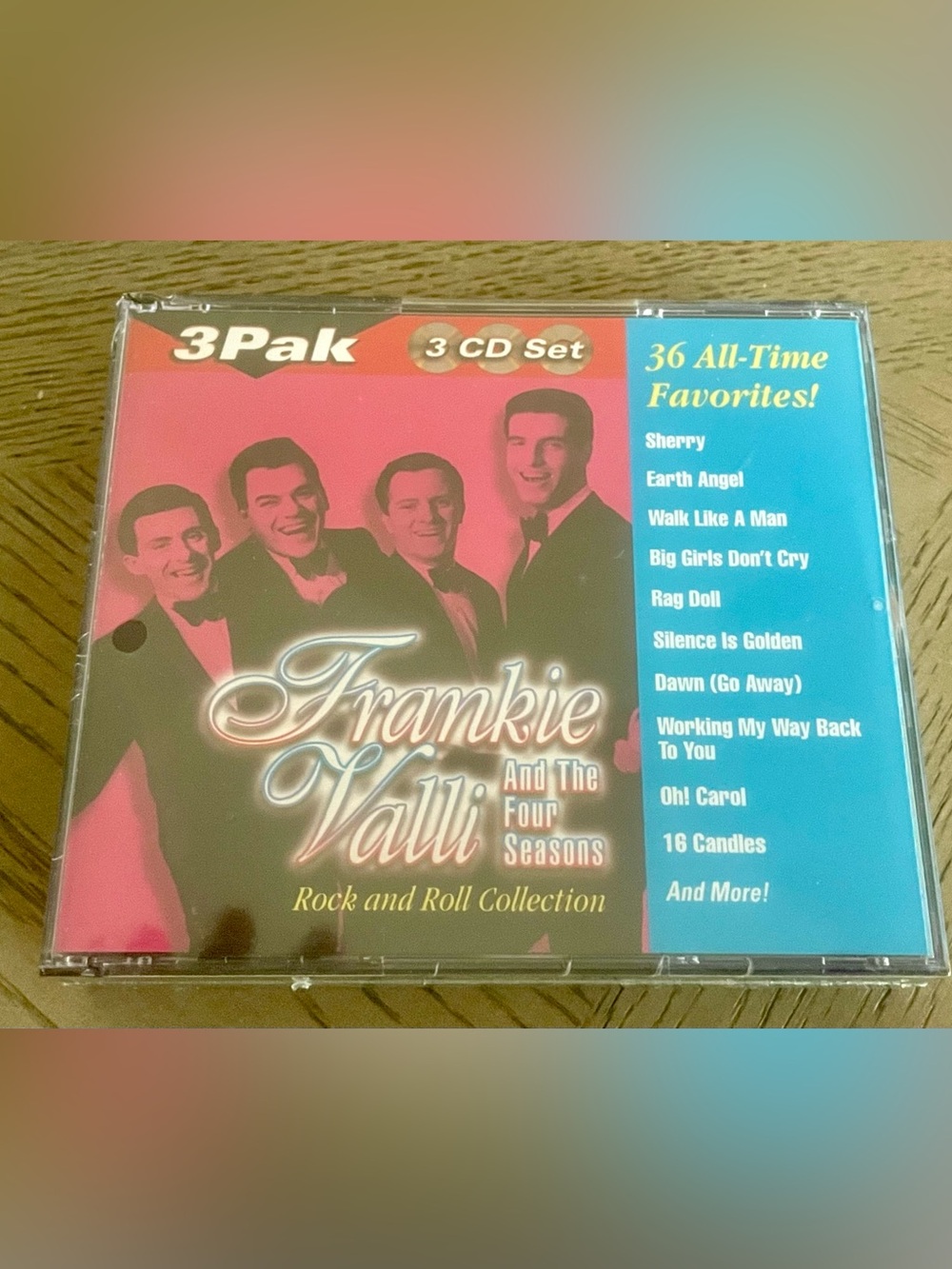Frankie Valli & The Four Seasons - Rock & Roll Collection - 3 X CD BOX - SEALED